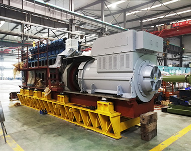 EvoTec 1200KW 10.5V para o projeto de mina de gás