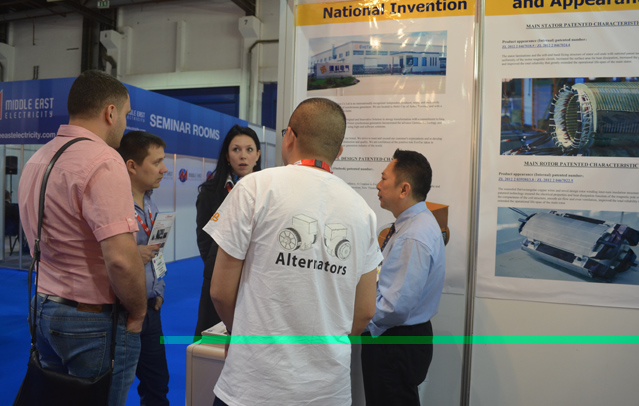 Exposição Middle East Electricity 2014 em Dubai